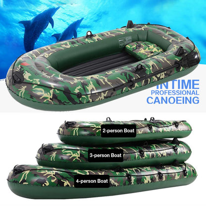 Camo Inflatable Fishing Boat (2–4 Person) — detail 2