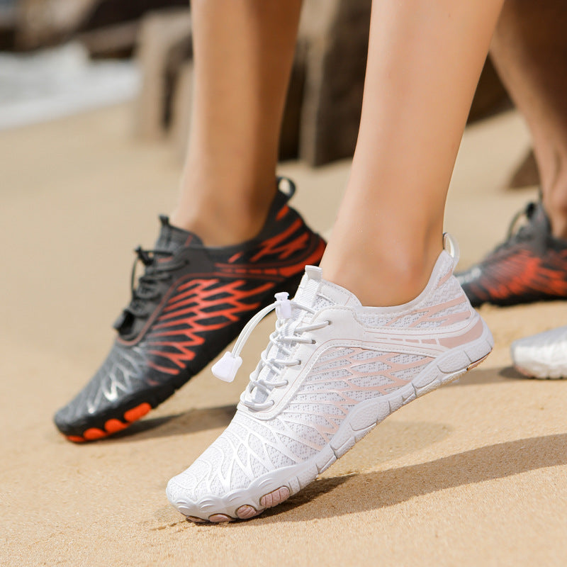 Lace-Up Mesh Water Shoes — detail 1