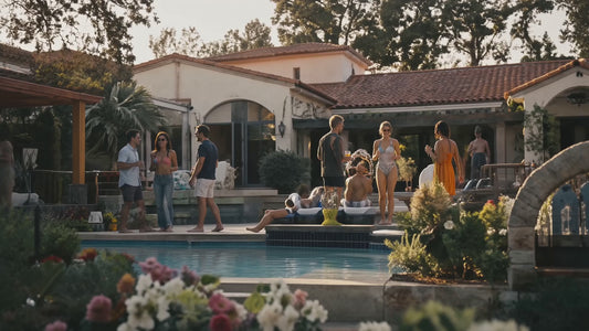 Inflatable Motorized Float Chair with Twin Propellers — cinematic ad