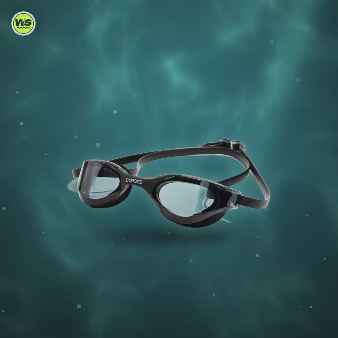Mirrored HD Anti-Fog Swim Goggles — product video