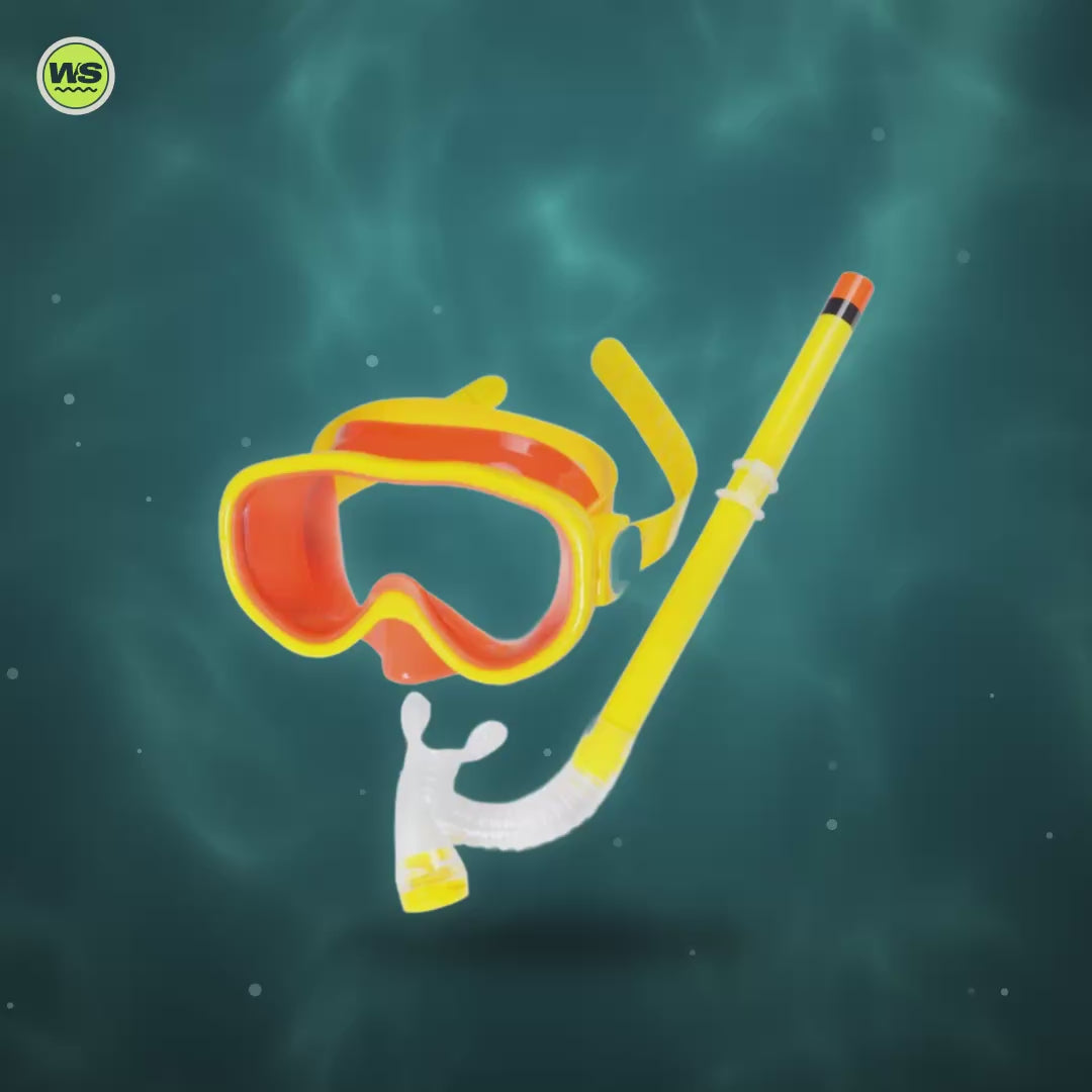 Kids' Snorkel Mask (Ages 8–15) — product video