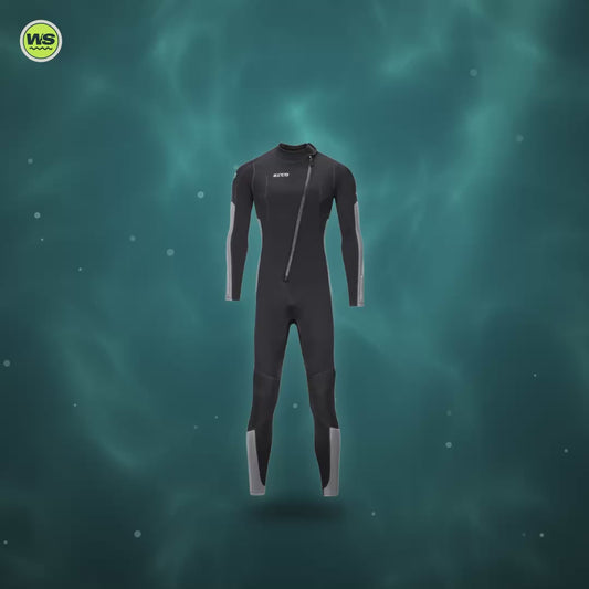 One-Piece Neoprene Surf Wetsuit — product video