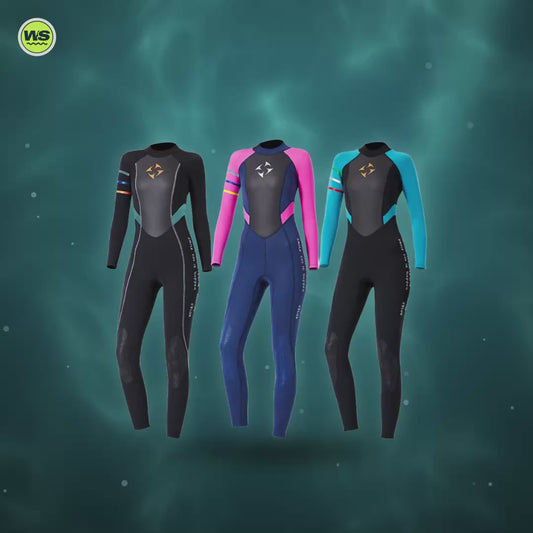 Women's Neoprene Dive Suit — product video