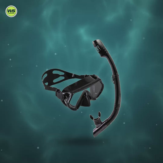 Silicone Freediving Mask — product video