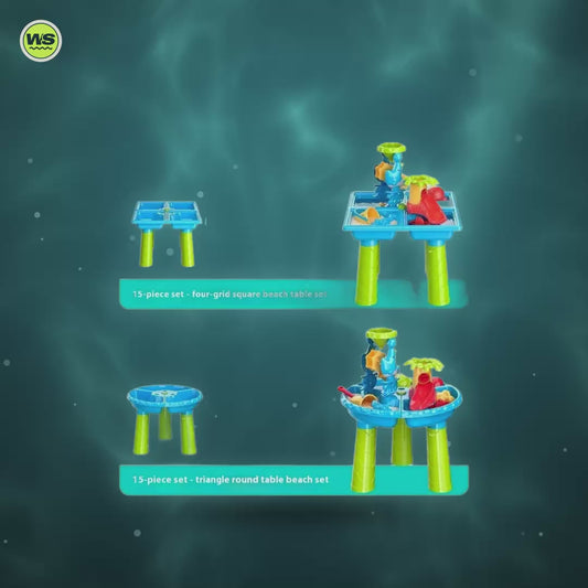 Toddler Beach Sand & Water Play Table — product video