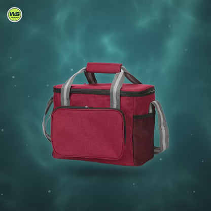 Insulated Oxford Cloth Cooler Bag — product video