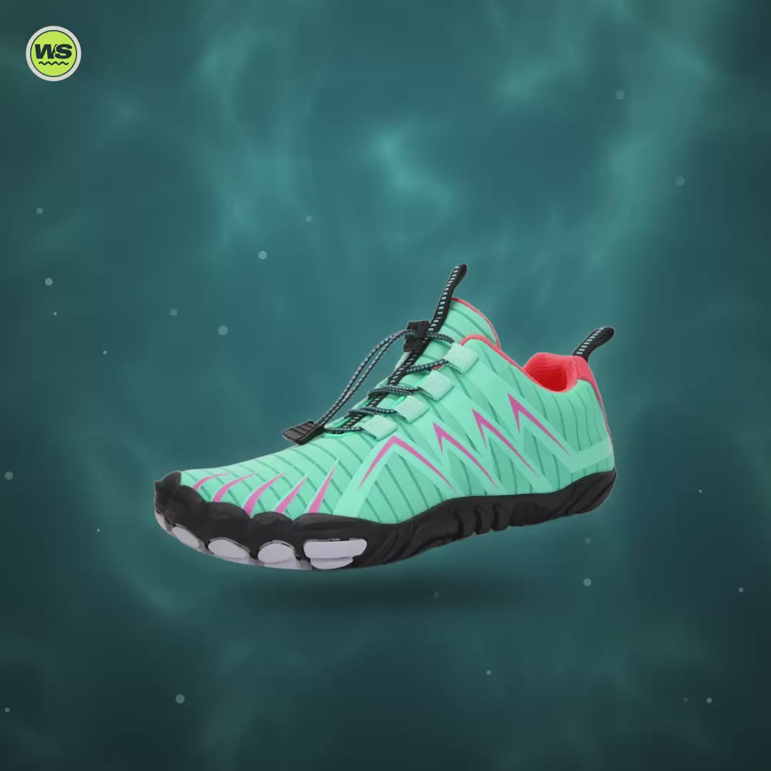 Breathable River & Beach Water Shoes — product video