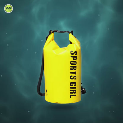 15L Floating Dry Bag with Wet/Dry Separation — product video