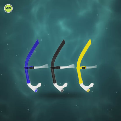 Center-Mount Swim Training Snorkel — product video