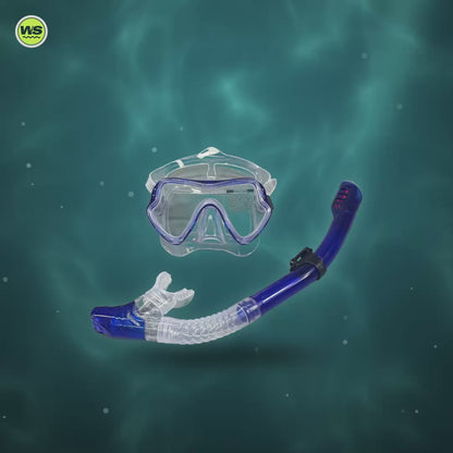 Tempered Glass Mask & Snorkel Set — product video