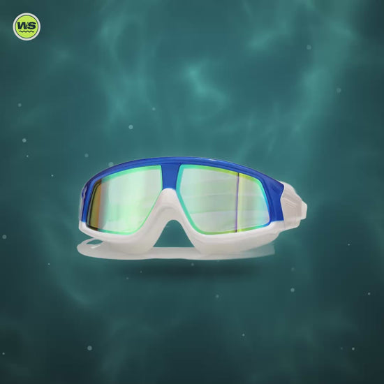 Large-Frame HD Anti-Fog Swim Goggles — product video