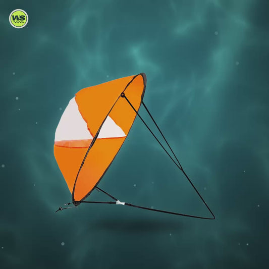 Foldable Downwind Kayak & SUP Sail — product video