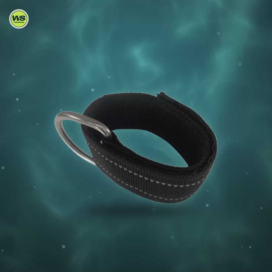 Freediving Wrist Safety Lanyard — product video