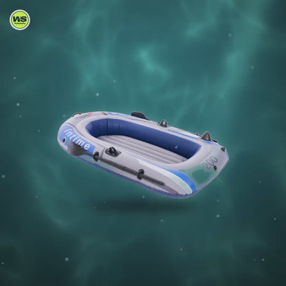 2-Person Inflatable Raft with Paddles — product video
