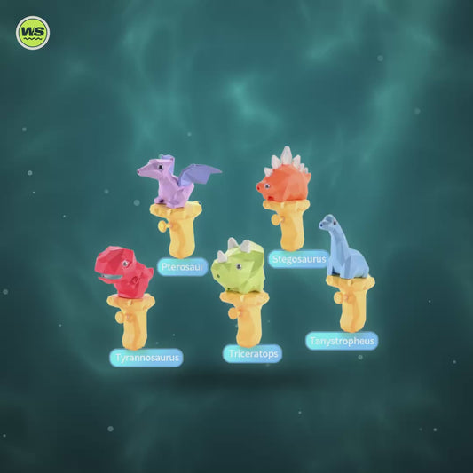 Dinosaur Squirt Water Blaster — product video