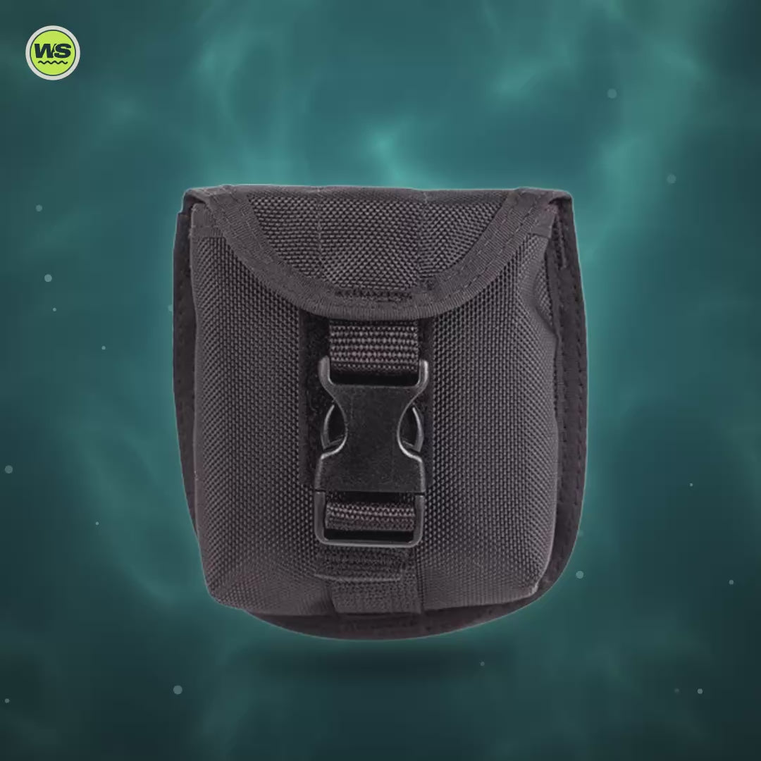Snap-On Dive Weight Pouch (2 kg) — product video