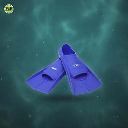 Silicone Short Fins for Swim Training — product video