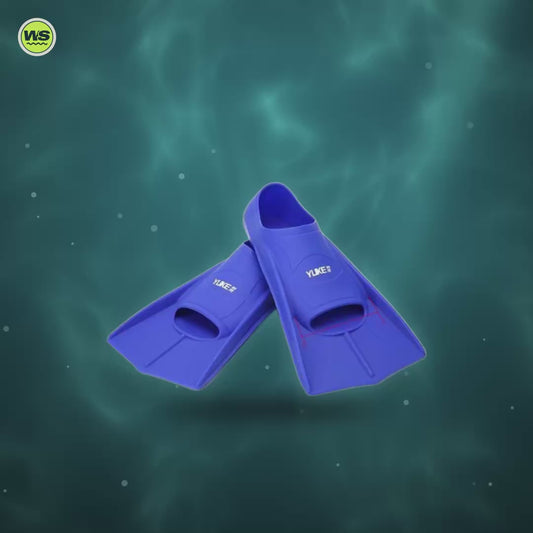 Silicone Short Fins for Swim Training — product video