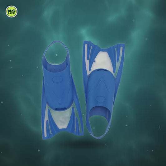 Kids' Silicone Snorkel Fins — product video