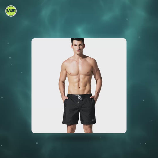 Quick-Dry Nylon Board Shorts — product video