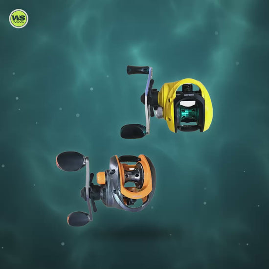 Magnetic Brake Baitcasting Reel — product video