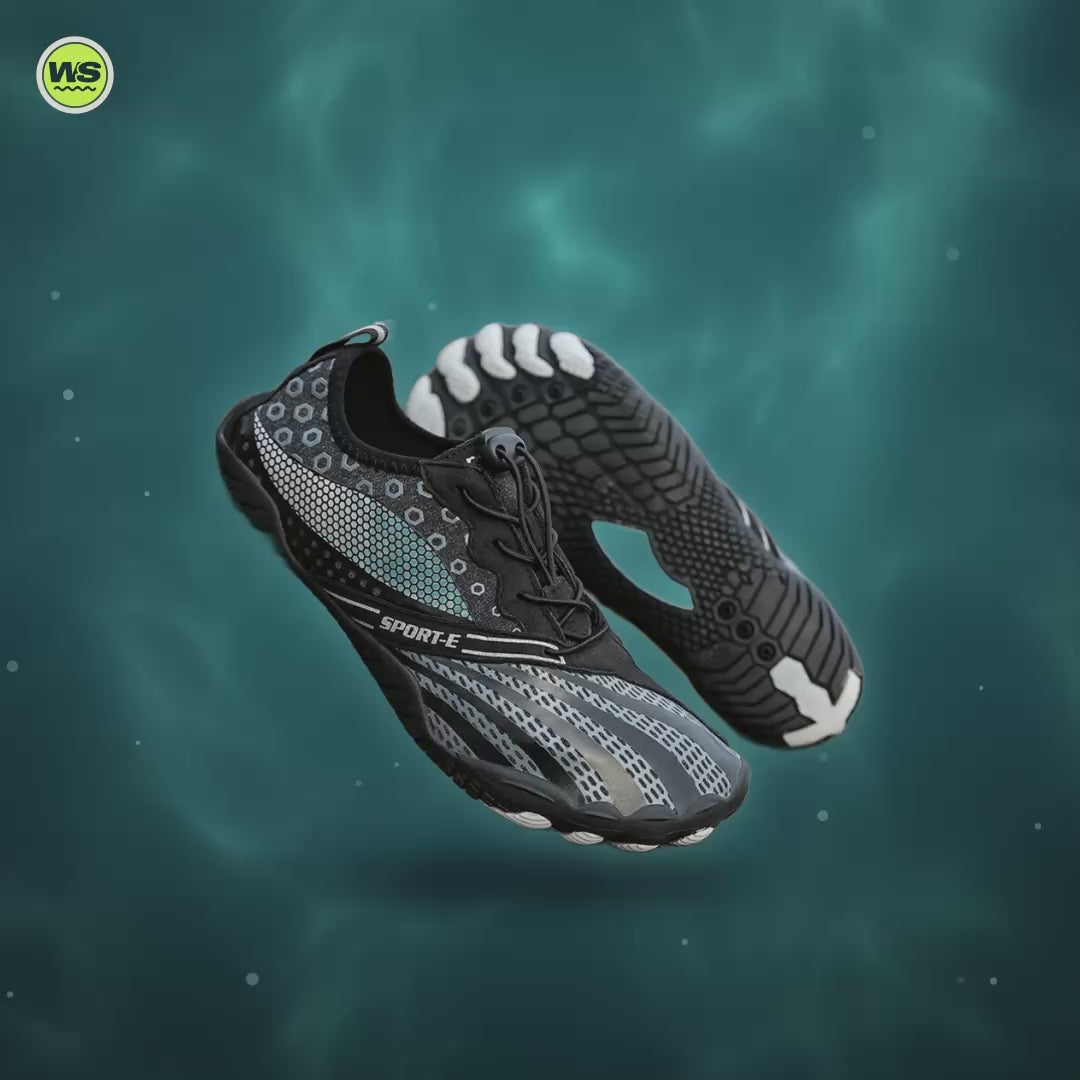 Stretch Lycra Water Shoes — product video