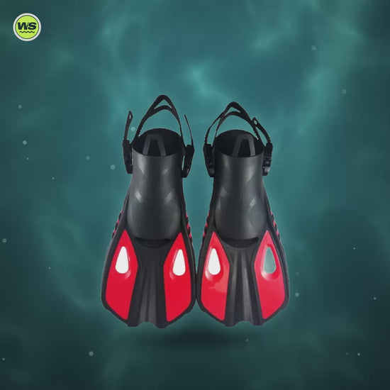 Adjustable Snorkel Fins — product video