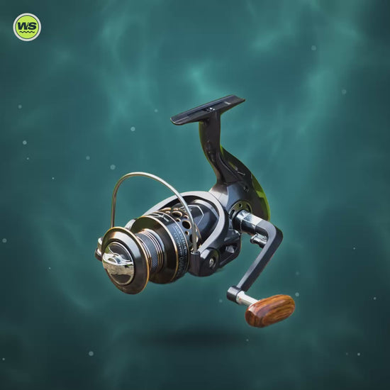 Metal-Spool Spinning Reel (2000–7000) — product video