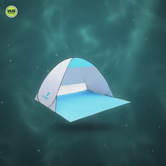 Pop-Up UV Beach Tent (2-Person) — product video