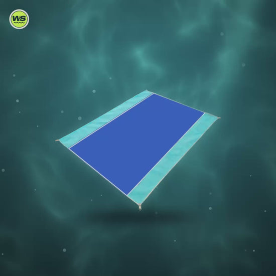 Sand-Free Beach Mat — product video
