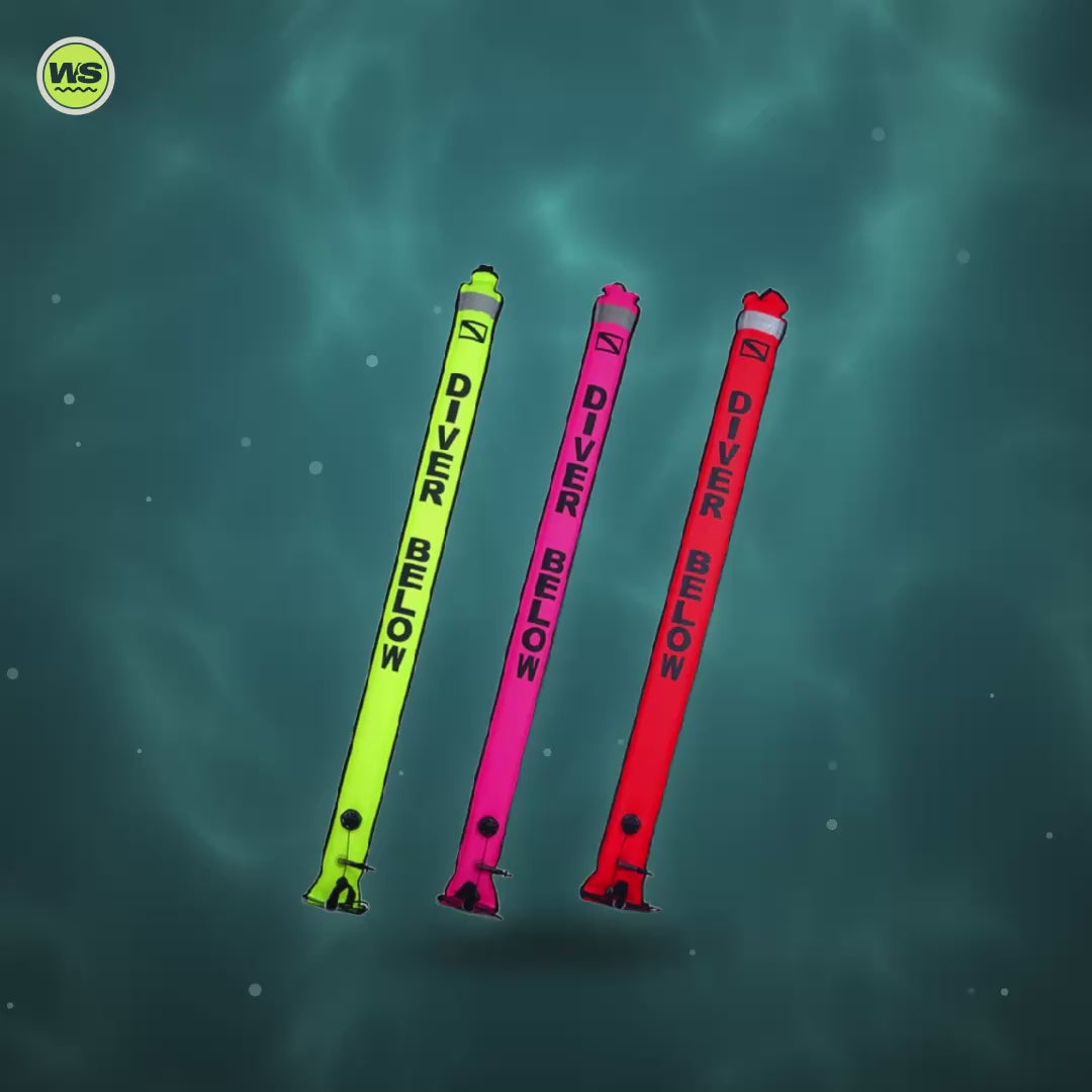 210D Nylon Dive Surface Marker Buoy (SMB) — product video
