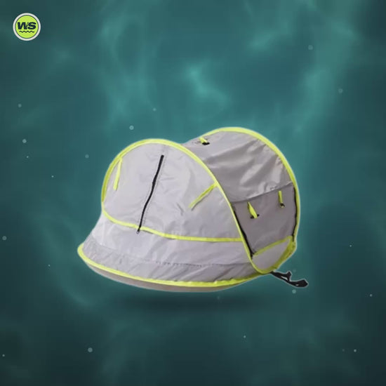 Kids' Pop-Up Beach Shade Tent — product video