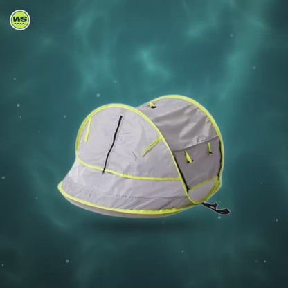 Kids' Pop-Up Beach Shade Tent — product video