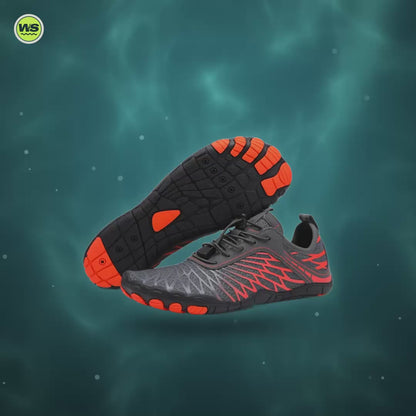Lace-Up Mesh Water Shoes — product video
