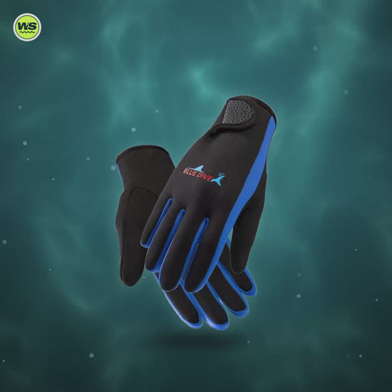 Women's Non-Slip Neoprene Dive Gloves — product video