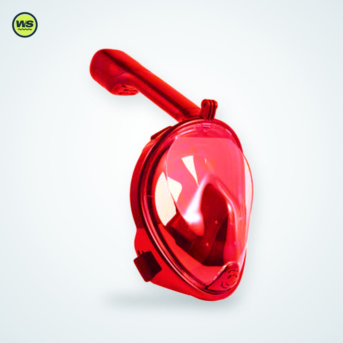 Kids' Silicone Swim & Snorkel Mask Goggles — studio view 2