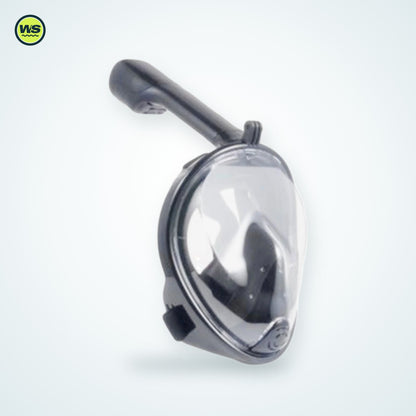 Kids' Silicone Swim & Snorkel Mask Goggles — studio view 3