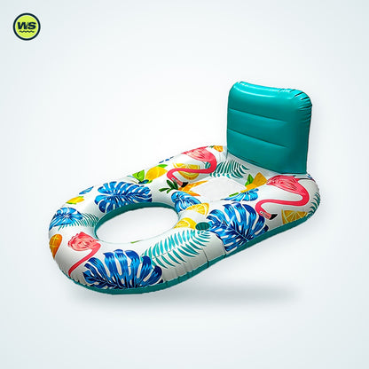 Inflatable Mesh Pool Lounger & Water Hammock — studio view 8