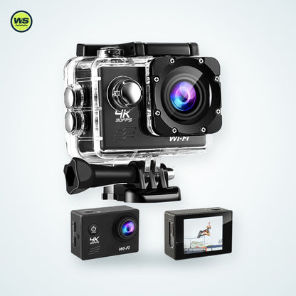 4K/30fps Action Camera with 2" Screen — studio view 2