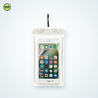 Glow-in-the-Dark Universal Waterproof Phone Pouch — studio view 4