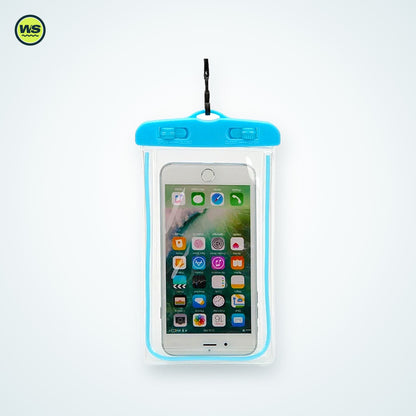 Glow-in-the-Dark Universal Waterproof Phone Pouch — studio view 5