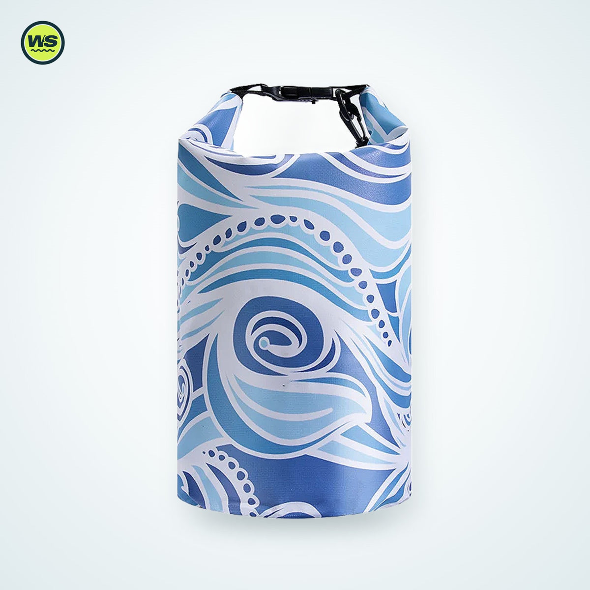 10L Printed Beach Dry Bag — studio view 1