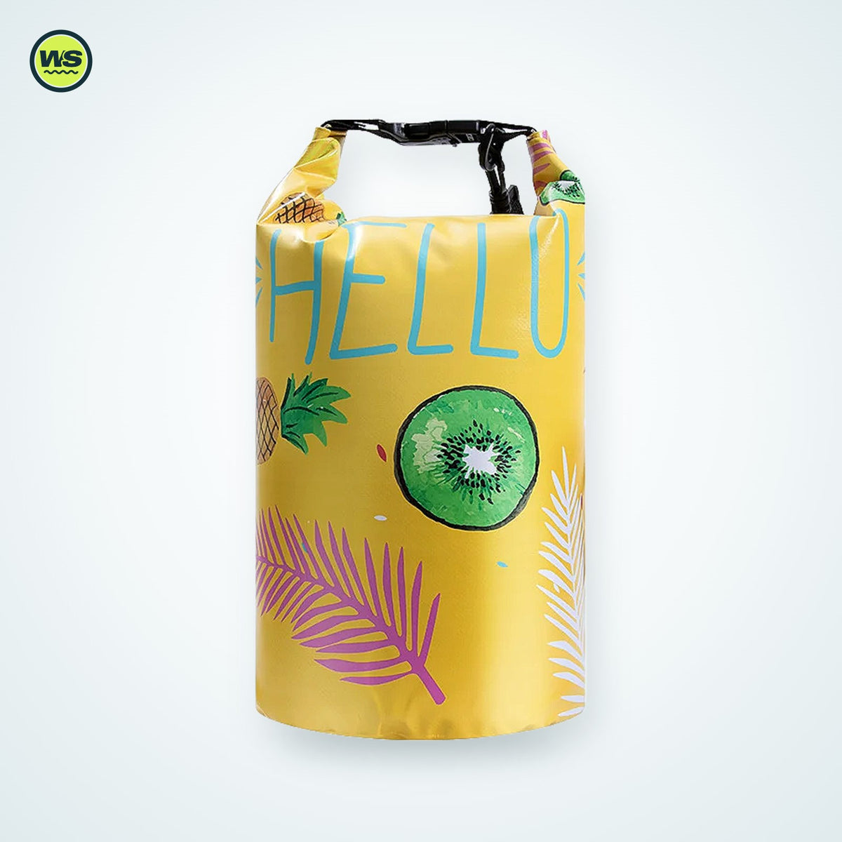 10L Printed Beach Dry Bag — studio view 5