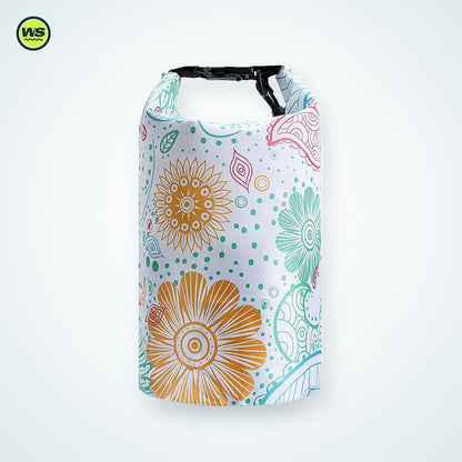10L Printed Beach Dry Bag — studio view 6