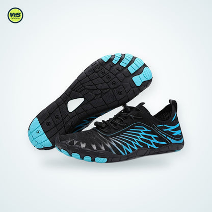 Lace-Up Mesh Water Shoes — studio view 1