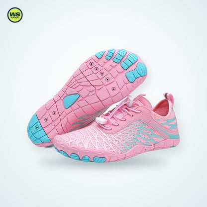 Lace-Up Mesh Water Shoes — studio view 3