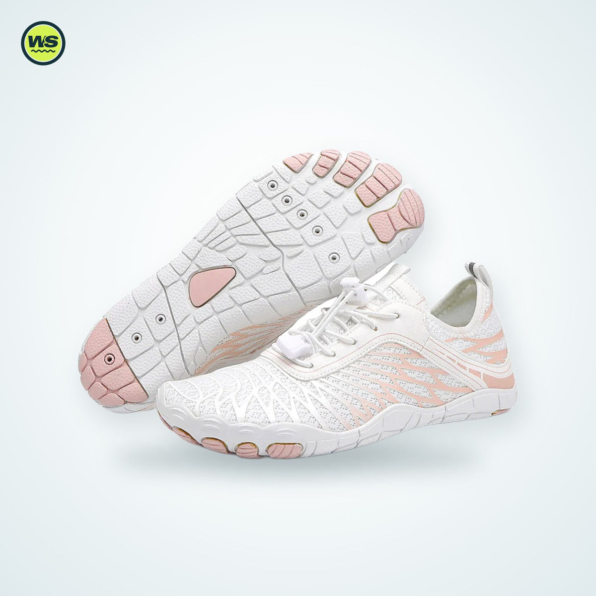 Lace-Up Mesh Water Shoes — studio view 4