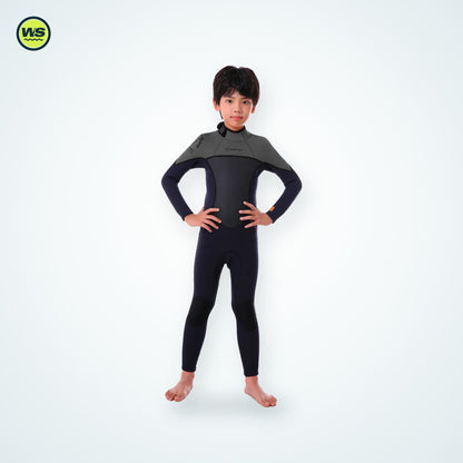 Kids' Thermal One-Piece Swimsuit — studio view 2