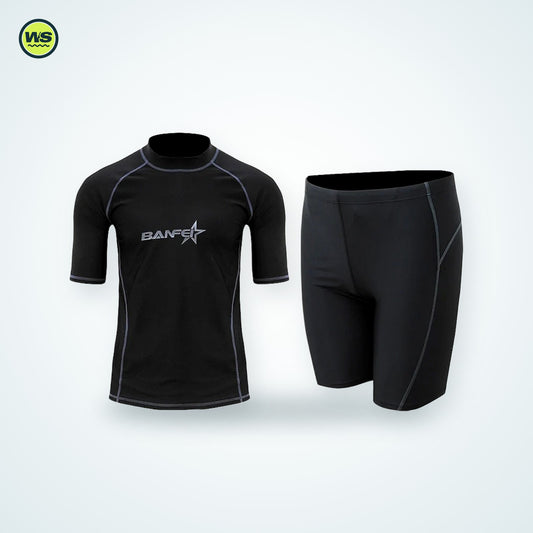 Men's Short-Sleeve Quick-Dry Swim Suit | Watersports Supply