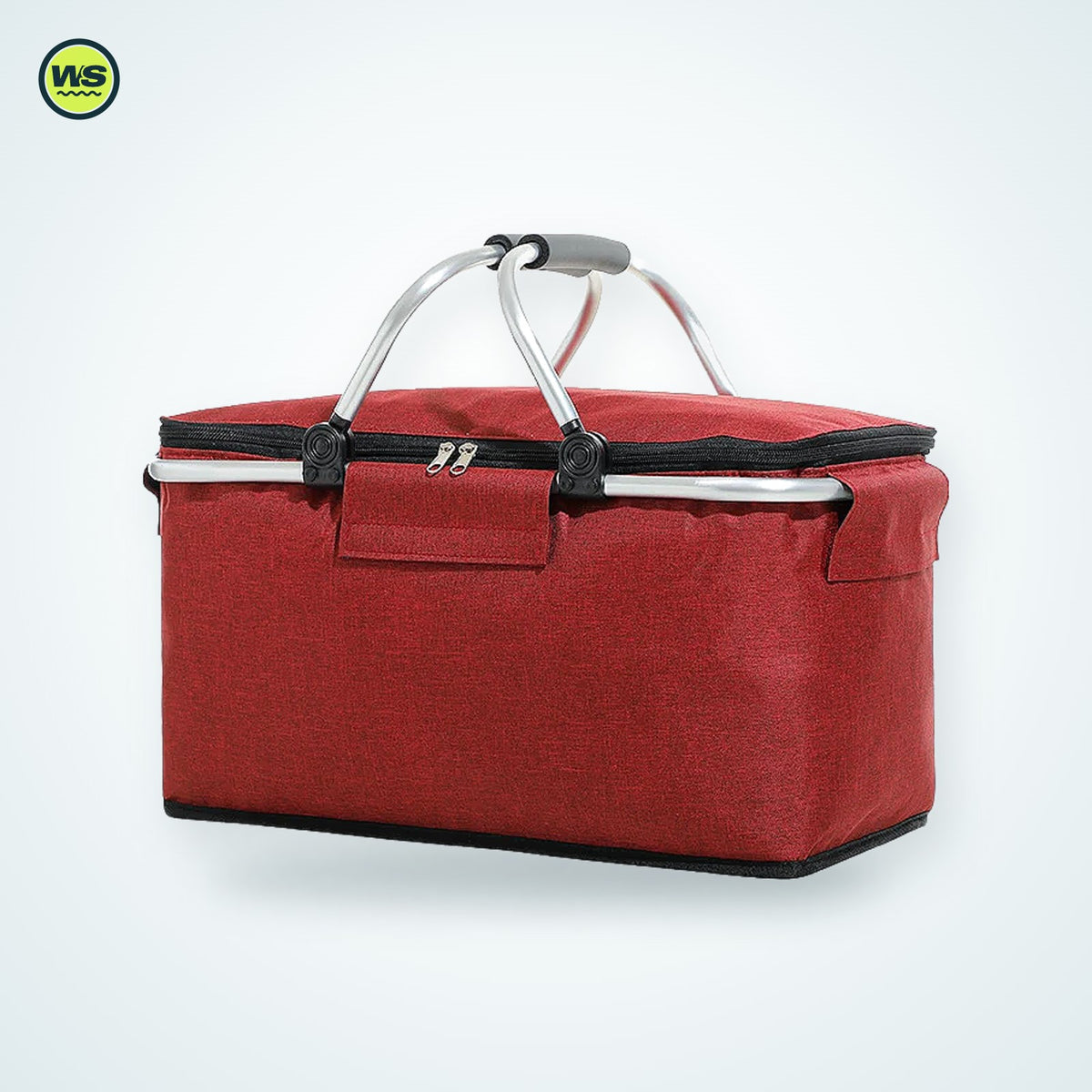 Folding Insulated Picnic Cooler Basket | Watersports Supply